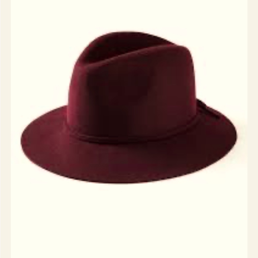 Like New Banana Republic Felt Panama Hat | oxblood